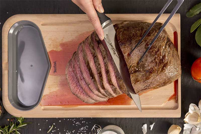 Tefal Ice Force Stainless Steel Slicing Knife 20cm, K2320714